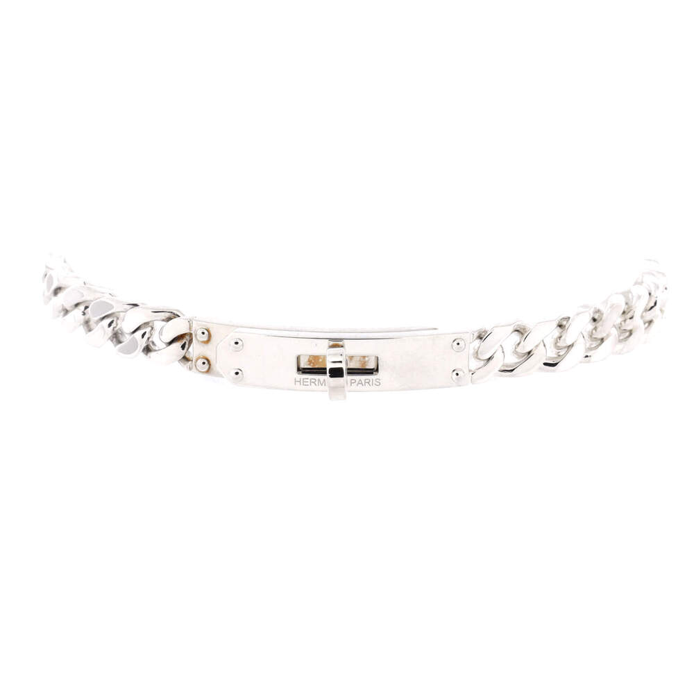Hermes Very Small Kelly Gourmette Bracelet